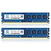 motoeagle DDR3/DDR3L 1600 MHz UDIMM RAM 16 GB Kit (8 GBx2) PC3/PC3L 12800U 8 GB 1.35 V/1.5 V 240-pins Niet-ECC…