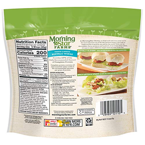 3 Morningstar+Farms+Classics+Buffalo+Vegetarian