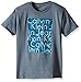 Calvin Klein Boys' Legacy Short Sleeve Crew Neck T-Shirt, Grey B4053, 6
