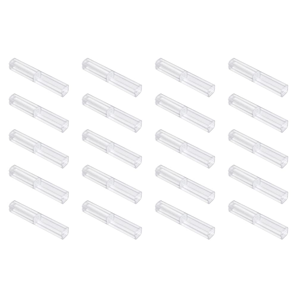 Pencil Gift Box 20 Pcs Ballpoint Pen Gift Box Clear Acrylic Tube Pencil Boxes Pen Cases Pen Storage Container for Office School Supplies Ballpoint Pen Container