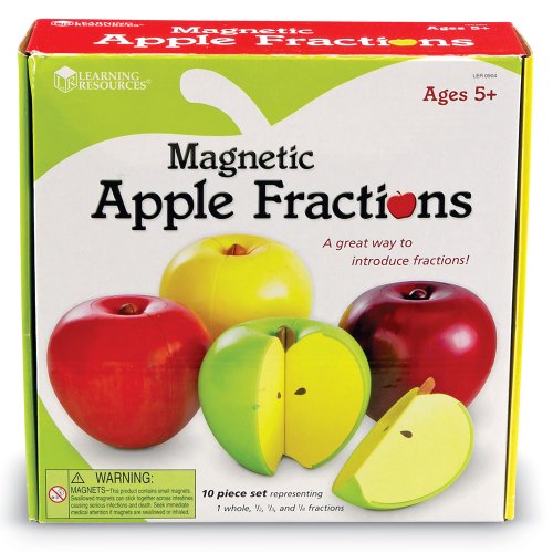 Learning Resources Magnetic Apple Fractions