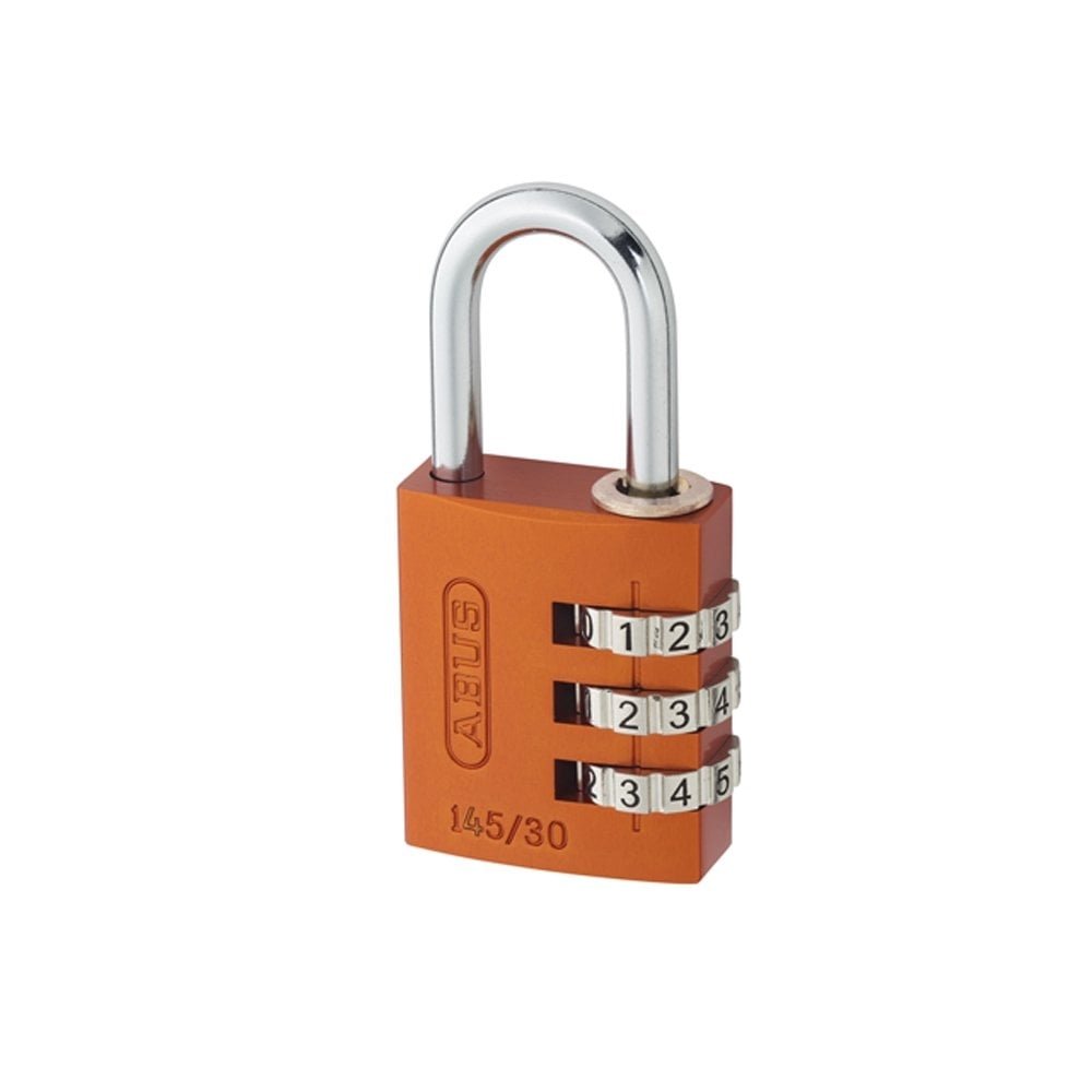 AP Motor Store ABU14530RC 145/30 Aluminium Combination Padlock, Random Colour, 30 mm