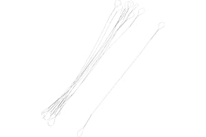 NULYLU 10pcs Stainless Steel Cheese Slicer Wire 14.5cm Replacement Cutting Line for Cheese, Butter,