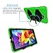 Samsung Galaxy Tab A 10.1 Case(SM-T580),Slim Heavy Duty Shockproof Rugged Case High Impact Resistant Defender Full Body Protective Cover with Screen Protector