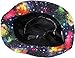 KBM-007 BLK Floral Galaxy Leaf Aztec Tropical Print Bucket Hat Summer Boonie Cap