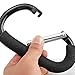 Baby Big Stroller Hooks Stroller Clips, EleFox Heavy Duty Aluminium Carabiner Clip Hook for Diaper Bags, Toys, Bags, Stroller Accessories