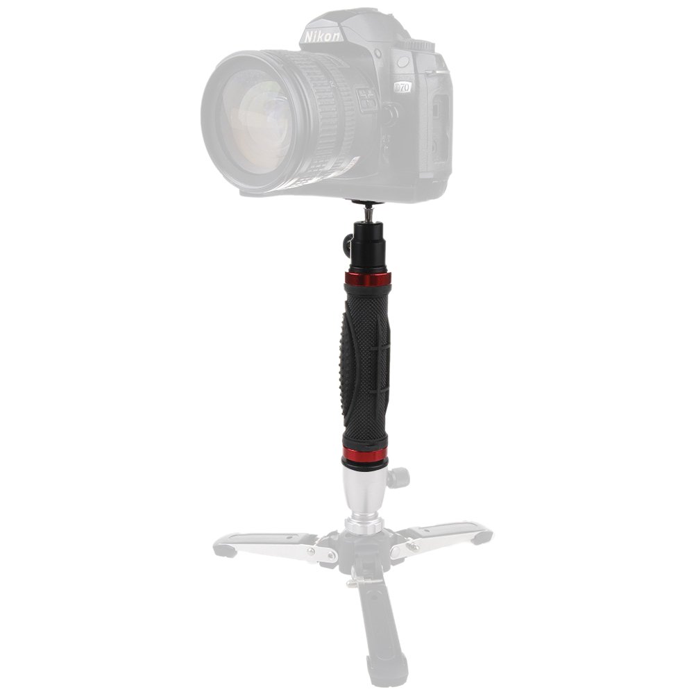 Andoer Camera Handle Grip Video Stabilizer 1/4inch Screw compatible with Canon Nikon Sony DSLR Camera Camcorder