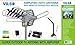 Vilso TV Antenna Outdoor Amplified - Motorized 360 Degree Rotation - Digital HDTV Antenna - 150 Miles Range - Wireless Remote (With Mount Pole)