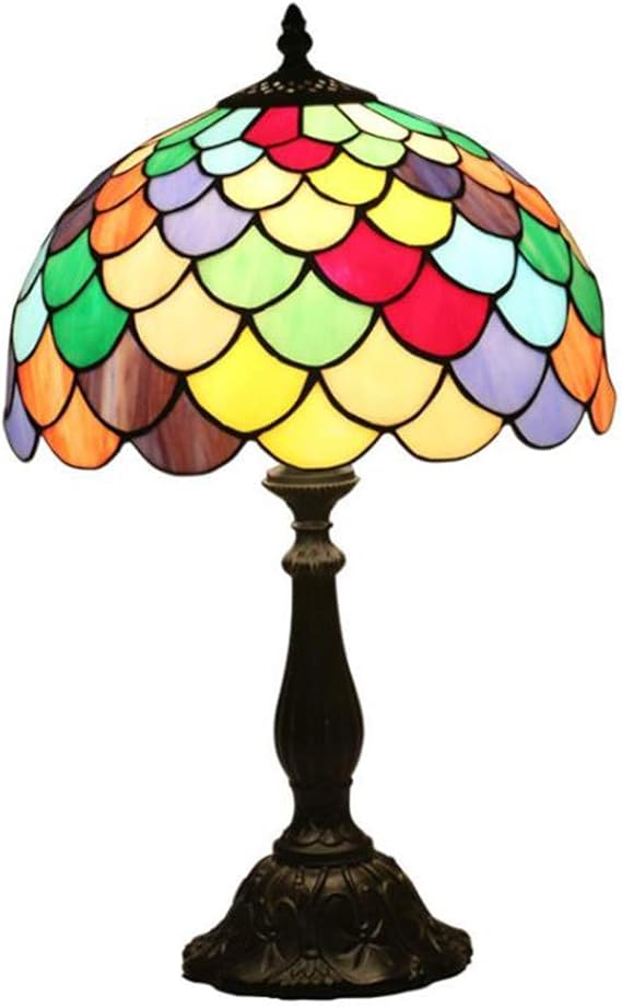WLP-WF Tischlampe Schlafzimmer Nachttischlampe European Retro Cafe