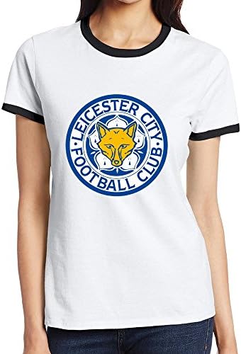 Womens Premier League Leicester City Baseball T Shirt Black