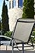 Cosco Outdoor Living Cosco Outdoor Chaise Lounge Chair, Adjustable, 2 Pack, Dark Brown