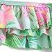 Girls Two Piece Bikini Swimsuits Striped Ruffle Swimwear Falbala Bathing Suit Set
