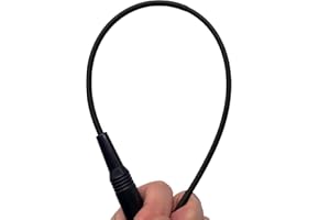 PLOUGHNAVI Extended Long Range Flexible Receiver Antenna for Garmin GPS handhed Alpha 300 300i 100 200 200i Astro 220 320 430, for Garmin Alpha Accessories (Black)