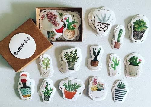 Cactus & Succulents Stickers Set