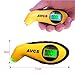 Digital Tire Pressure Gauge Car Truck Mountain Bike 150 Psi Ergonomic Design Yellow Black