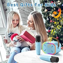 Karaoke Machine for Kids Microphone Wireless: Mini