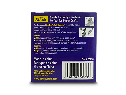 Ad-Tech 5698 Glue Dot Runner for Scrapbooking Supplies