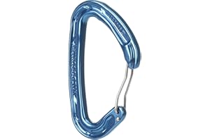 Wild Country Helium 3.0 Rock Climbing Carabiner - Large Wiregate, Lightweight Aluminum Carabiner