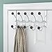 Elegant Home Fashions OTD Coat Hooks, Purple