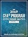 2019 CFA Level 1 - 25th HOUR NOTES: Summarize most vital concepts for each Topic - Covers entire syllabus