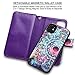 HianDier Compatible with iPhone 11 Case 6.1 Inches (2019) with Card Holder 9 Slots Detachable PU Leather Flip Cover Shockproof Magnetic Clasp Lanyard Dual Layer Wallet Cases, Mandala