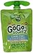 GoGo squeeZ Fruit on the Go, Gimme Five!, 3.2 oz (Pack of 4), Unsweetened Fruit Snacks for Kids, Gluten Free, Nut Free and Dairy Free, Recloseable Cap, BPA Free Pouches