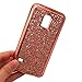 S5 Neo/S5 Glitter TPU Case,ZHFLY Premium Electroplated Bumper Bling Soft Cover Case for Galaxy S5 SM-G900A / SM-G900T / SM-G900P / SM-G900V / SM-G900R4 / Developer Edition/Samsung SM-G903F,Rose Gold