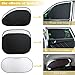 Cosyzone Windshield Sunshade 6 Pieces Car Sun Shade Side Rear Window Shades UV Rays Sun Visor Protector, Keeps Vehicle Cooler