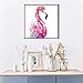 MXJSUA DIY 5D Diamond Art Painting Flamingo by Number Kits for Adults, Flamingo Diamond Art Painting Kits Round Drill Diamond Art Kits Picture Arts Craft for Home Wall Art Decor 12x16 inch