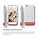 iPhone 6 Case, elago® [Glide Limited-Edition][White/Italian Rose] - [Mix and Match][Premium Armor][True Fit] – for iPhone 6 Only