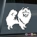 Keeshond Sticker Vinyl Auto Window kees