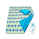 DOZZZ Waterproof Sand Proof Picnic Blanket Foldable Compact Mats for Camping Beach Outdoor Park Grass Travel Festival Sporting Events