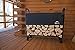 ShelterLogic 90403 Heavy Duty Firewood Rack with Cover, Black, 12-Feet