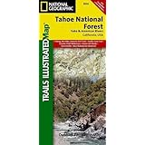 Tahoe National Forest West [Yuba and American Rivers] (National Geographic Trails Illustrated Map)