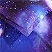 Ammybeddings 4 PCs Cool Starry Sky Comforter Cover Set Twin Size 3D Charming Galaxy Bedding For Kids 1 Blue Duvet Cover 2 Pillow Shams and 1 Flat Sheet Soft Stylish Home Decor Duvet Cover Set