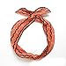 Tovip 9 Pieces Multicolor Twist Bow Wire Headbands Wrap Hair Accessory Hairbands for Women and Girls (Random Color)