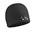 POWERCAP LED Beanie Cap 35/55 Ultra-Bright Hands Free LED Lighted Battery Powered Headlamp Hat - Knit Black (KB-6892)