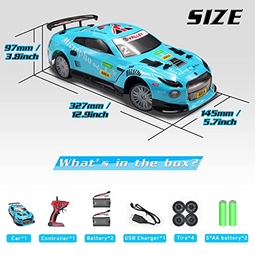 VOLANTEXRC RC Drift Car 114 Scale Electric Remote Control Car 2.4Ghz