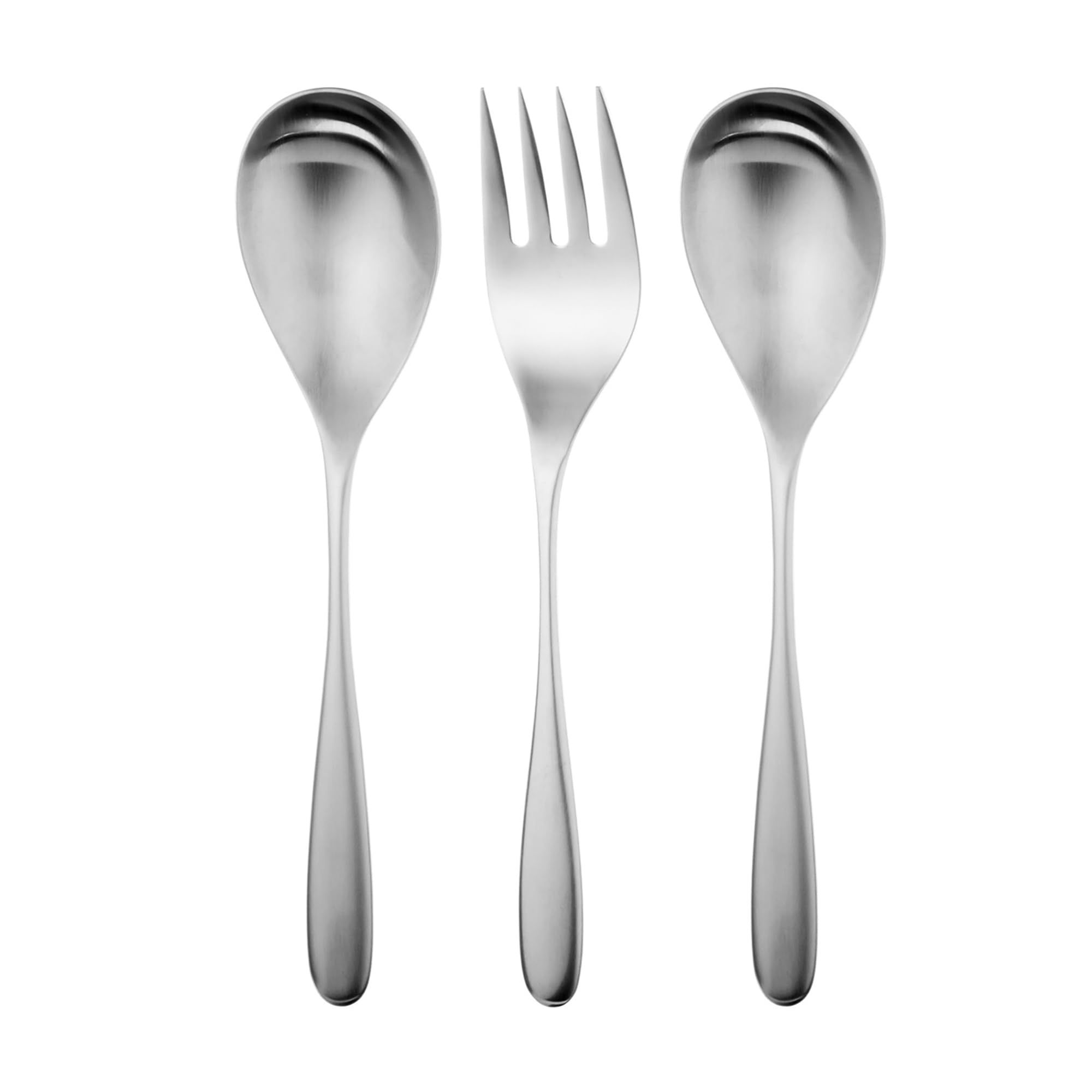 Robert Welch Stanton Serving Set, 3 Piece. Made from Stainless Steel. Dishwasher Safe.