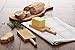 KitchenCraft Home Made Wooden Butter Paddles/Gnocchi Boards, 20 x 6.5 cm (Set of 2), Wood, Brown