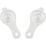 2 Pack Egg White Separator | Egg Separator Breakfast Egg Whites Strainer Filter Divider | Yolk Extractor Baking Tool | New Essential Creative Sieve Kitchen Gadget for Protein Lovers Weight Watchers