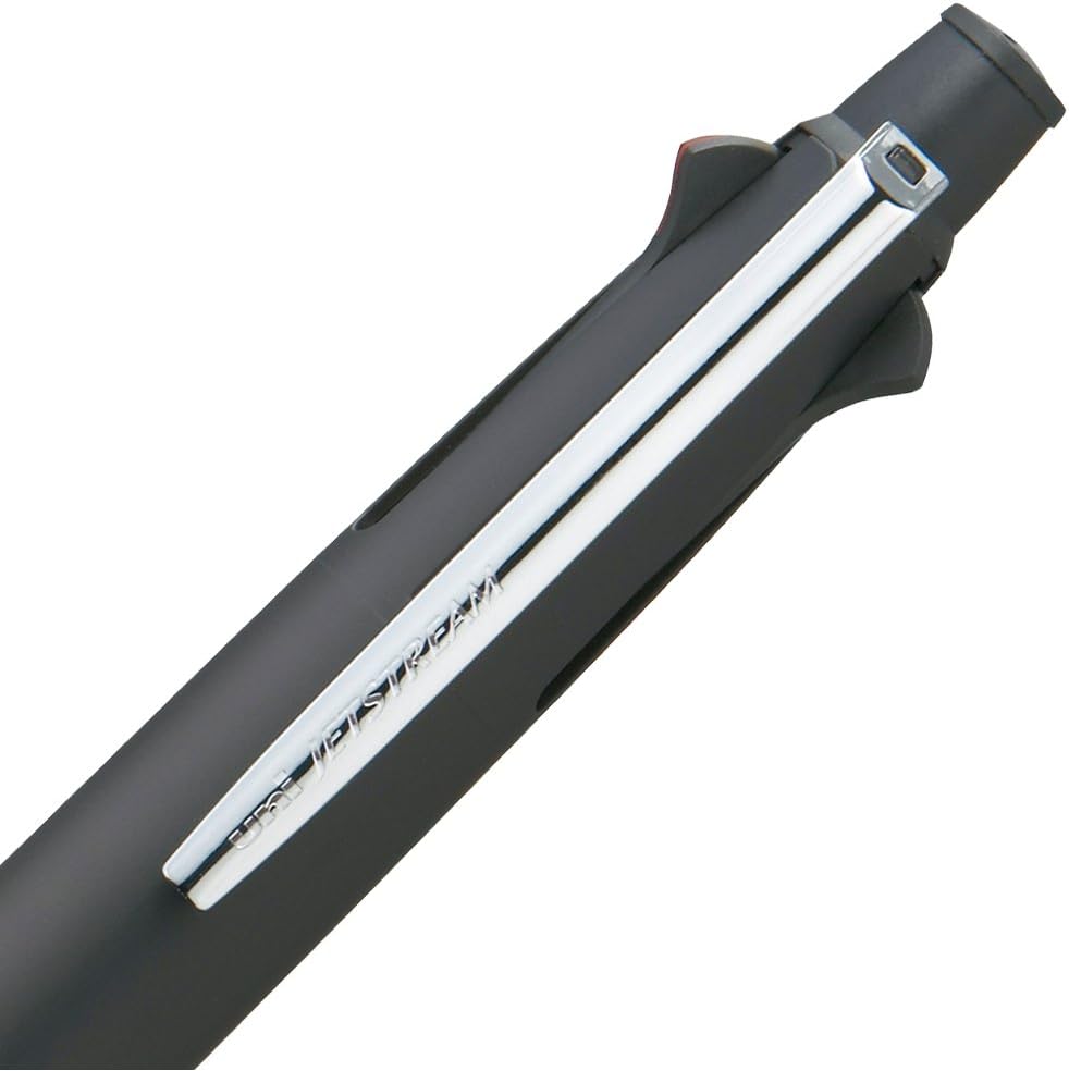 uni JETSTREAM 4&1 Red, Green, Blue, and Black 0.7mm Ballpoint Multi Pen and 0.5mm Mechanical Pencil (Black) - Image 4