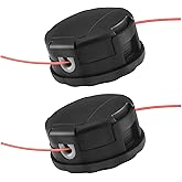 2 Pack Weed Eater Head for Echo Speed Feed 400 SRM-225 SRM-230 Trimmers | Fits for SRM210 SRM250 SRM251 SRM260 SRM261 PAS210 PAS225 PAS230 PAS260, Shindaiwa T195S T220 T222 T230 T231, Quick Line Load