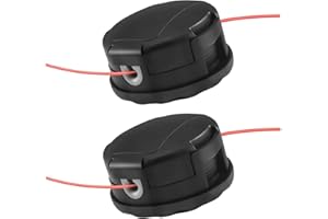 ENVANPTAZ 2 Pack String Trimmer Head SRM-225 for Echo Speed Feed 400 SRM-230 SRM225 SRM-210 SRM2100 Echo Weed Eater PAS210 PAS211 PAS225 PAS230 PAS260 Shindaiwa T195S T220 T222 T230 T231 Straight Shaft Trimmer