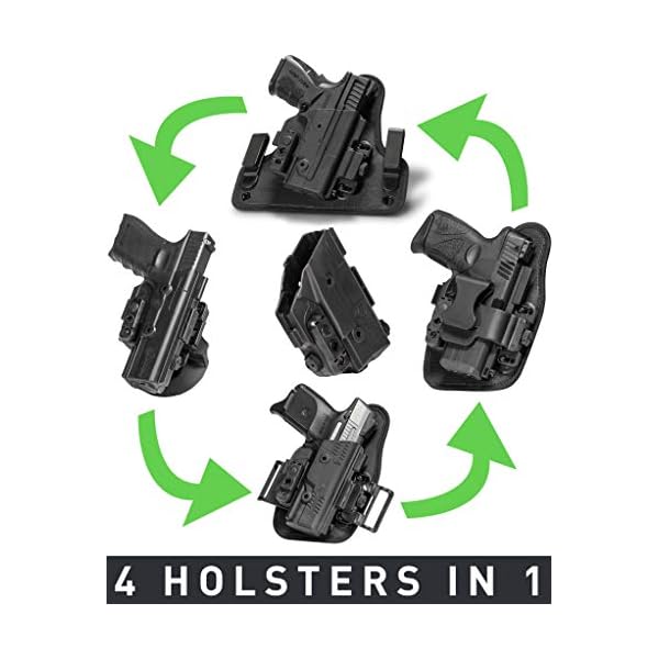 Alien Gear ShapeShift Core Carry Pack 4 Different Holsters in 1 IWB