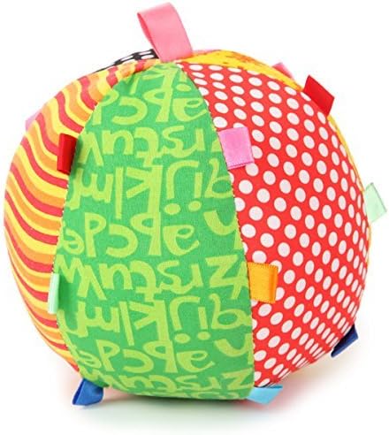 Baby Kids Infant Music Safe Soft Cloth Colorful Ball Educational Toys