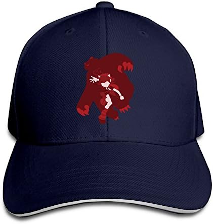 Adult Annie Bear League Of Legends Trucker Sandwich Caps Adjustable Navy