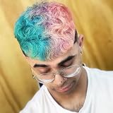Crazy Color Marshmallow Metallic Hair Dye Dusty Pink 100ml Vegan view 6