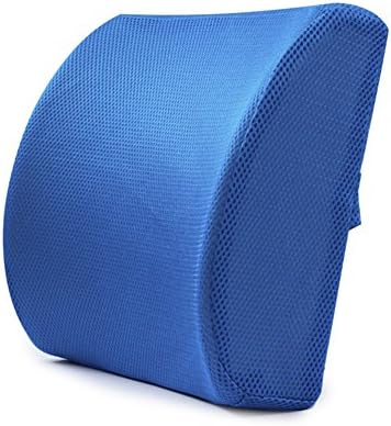 Lumbar Pillow Back Support Pillow 3D Memory Foam Breathable Massage Granules Pillow Cushion for Car Office Chair and Travel Pillow for Back Pain and Sciatica ,Lower Back Pain Relief Lumbar Support