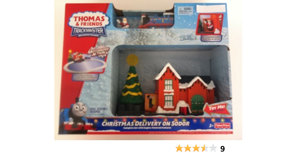 thomas christmas delivery trackmaster